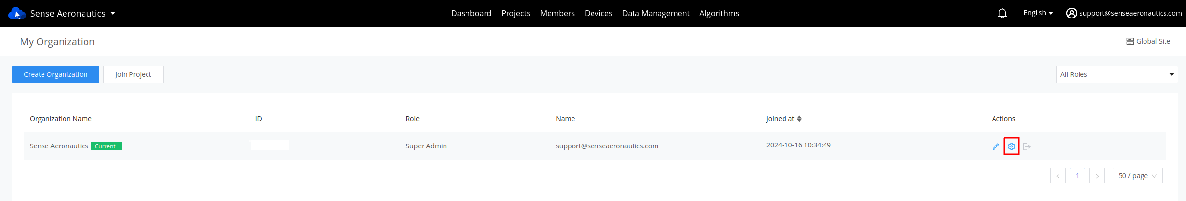 Organization Configuration