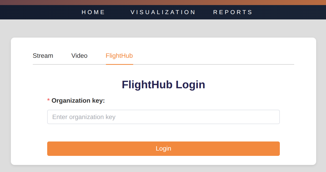 Add FH organization key