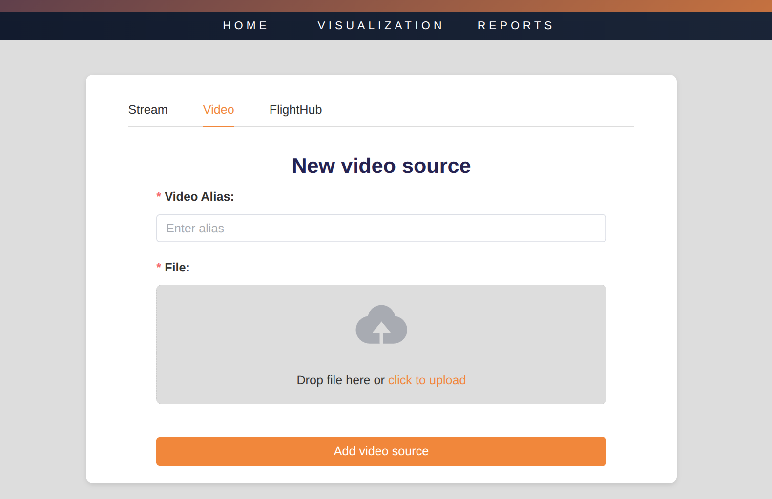 Add video source