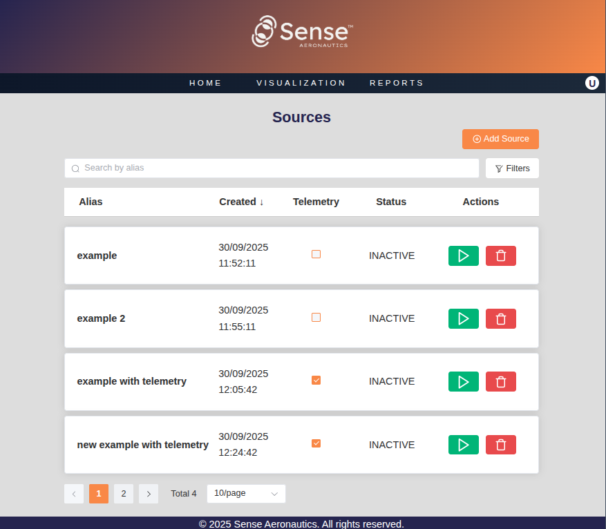Home page