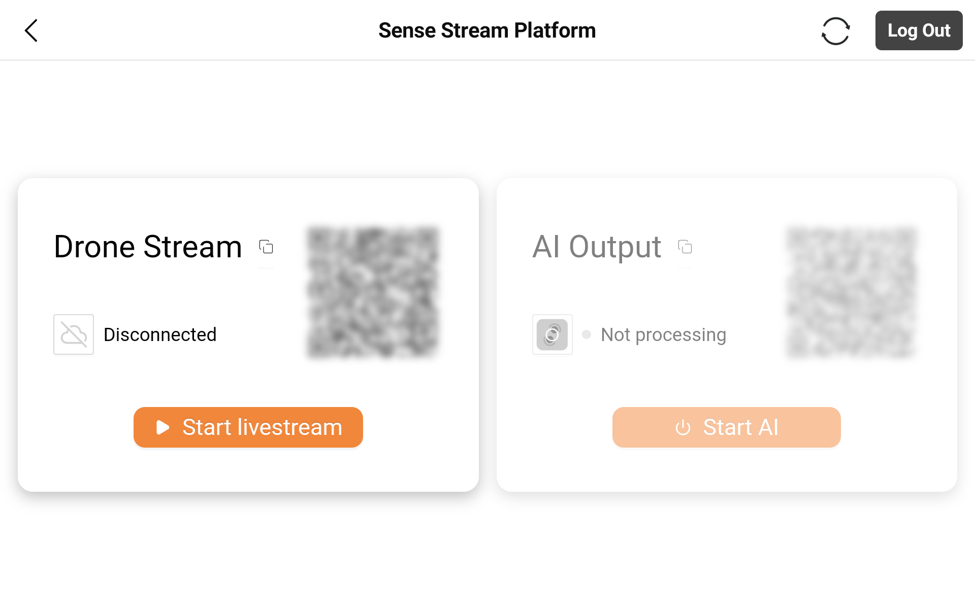 Sense stream no ai available