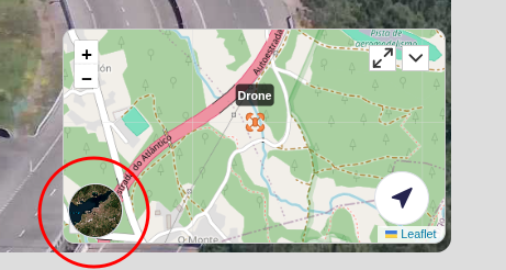 Toggle map type button to hybrid